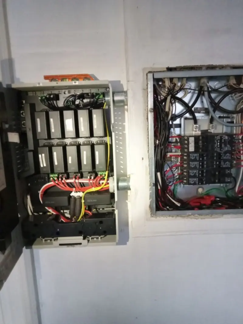 Electrical panel upgrade completed for Electrical Inspection in Gibson